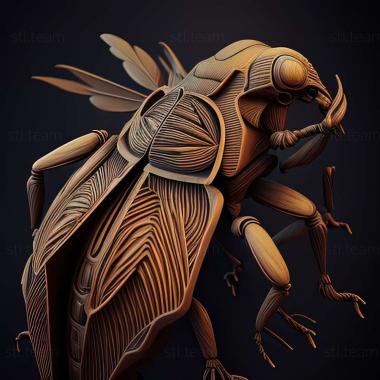 3D модель Coleopterida (STL)